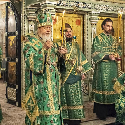 6 декабря, в день памяти святого благоверного великого князя Александра Невского, епископ Городецкий и Ветлужский Августин совершил Божественную литургию в Городецком Феодоровском мужском монастыре