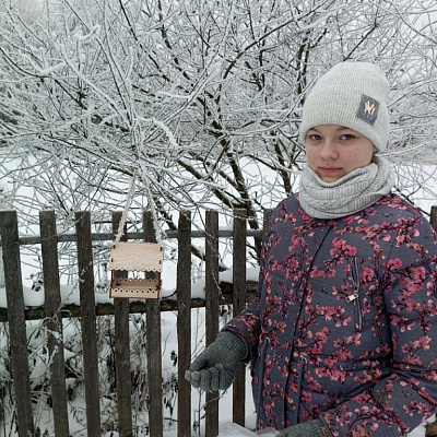 Акция «Кормушки для птиц родного края, сделанные своими руками» в МБОУ Роженцовской СШ