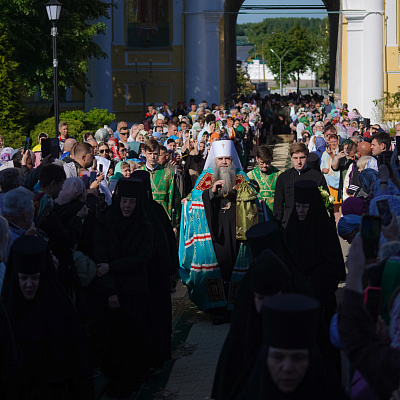 В Свято-Троицком Серафимо-Дивеевском монастыре отметили престольный праздник