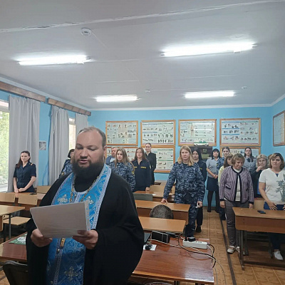 Помощник благочинного Нагорного округа совершил молебен в следственном изоляторе № 1 в Нижнем Новгороде