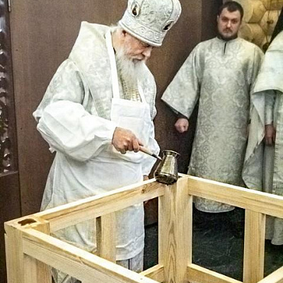 Епископ Городецкий и Ветлужский Августин совершил Чин освящения храма в селе Строчково Городецкого района