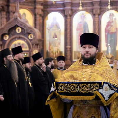 В день 22-летия архиерейской хиротонии митрополит Георгий возглавил Божественную литургию в кафедральном соборе Нижнего Новгорода