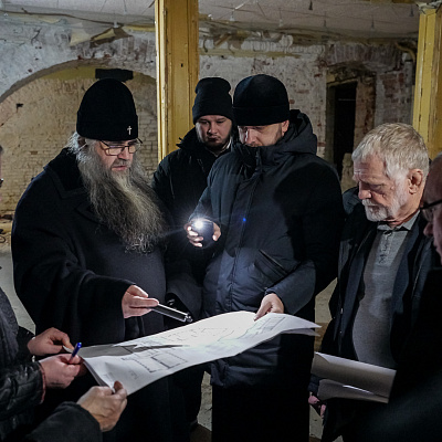 Митрополит Георгий посетил в Нижнем Новгороде ряд строящихся и реконструируемых объектов Нижегородской епархии