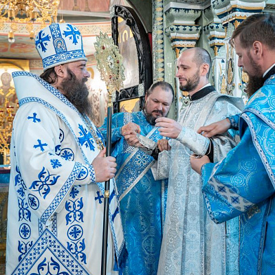 В праздник Рождества Пресвятой Богородицы епископ Городецкий и Ветлужский Парамон совершил Божественную литургию в Городецком Феодоровском мужском монастыре
