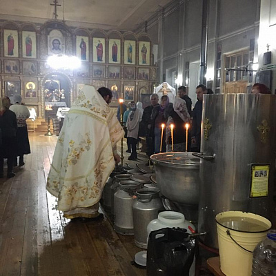 Крещение Господне в Воскресенском