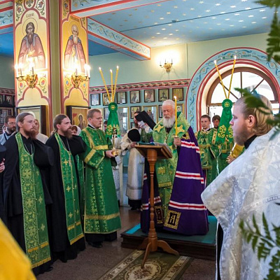 11.9.2014 Начались торжества в память 860-летия создания Городецкого Феодоровского мужского монастыря и 5-летия его возрождения. Фото Сергея Багрецова