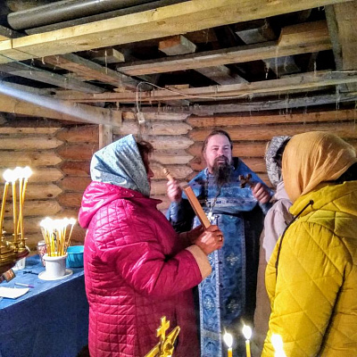 В деревне Новопокровское Ковернинского района состоялся молебен в честь престольного праздника