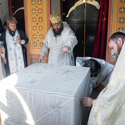 Епископ Городецкий и Ветлужский Парамон совершил Великое освящение храма иконы Божией Матери «Всем скорбящим Радость» с. Сёмино