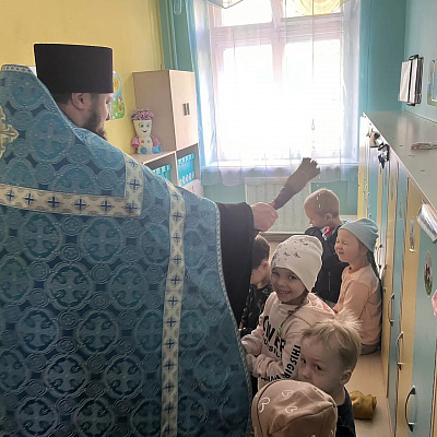 Благочинный Московского округа освятил нижегородский детский сад № 318