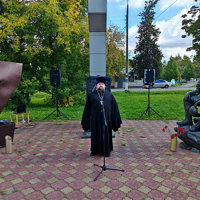 В Шахунском благочинии состоялся митинг, посвященный Дню солидарности в борьбе с терроризмом