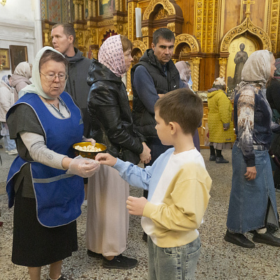 В Спасо-Преображенском соборе Сормовского благочиния состоялся праздник первой исповеди