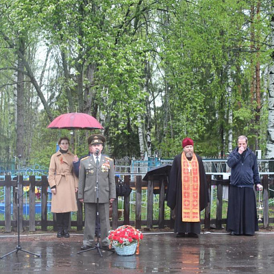 Благочинный принял участие в Митинге «Памяти павших» в Семенове