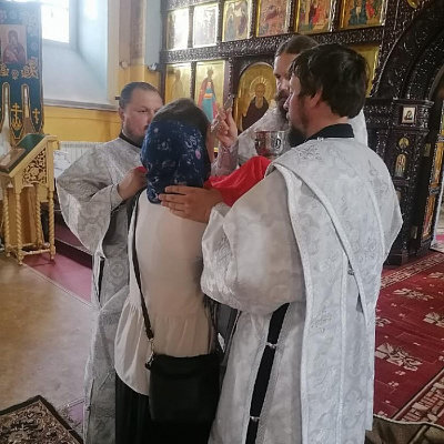 Епископ Городецкий и Ветлужский Августин совершил Чин великого освящения храма Всех Святых в городе Семёнов