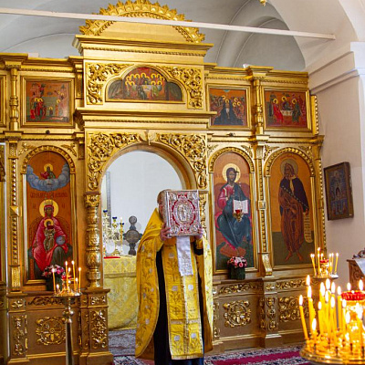 Епископ Городецкий и Ветлужский Парамон совершил молебен с чтением акафиста святителю Николаю Чудотворцу в храме святителя Николая Мирликийского р.п. Тоншаево