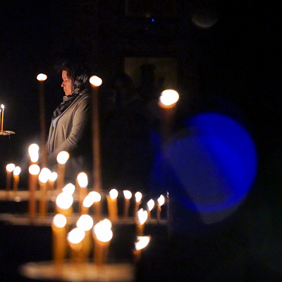 Управляющий Нижегородской епархией совершил утреню Великой субботы с чином погребения Плащаницы