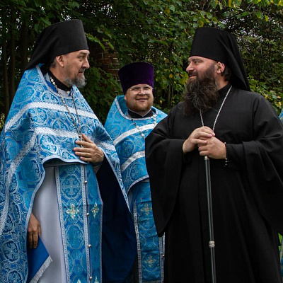 В праздник Рождества Пресвятой Богородицы епископ Городецкий и Ветлужский Парамон совершил Божественную литургию в храме Владимирской иконы Божией Матери в с. Николо-Погост