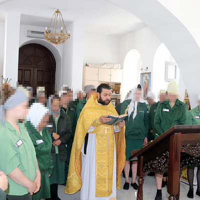 В исправительную колонию №2 принесена частица мощей святителя Тихона, Патриарха Московского