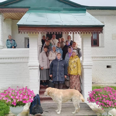 11 сентября Белбажскую обитель посетили паломники из деревни Гавриловка Ковернинского района