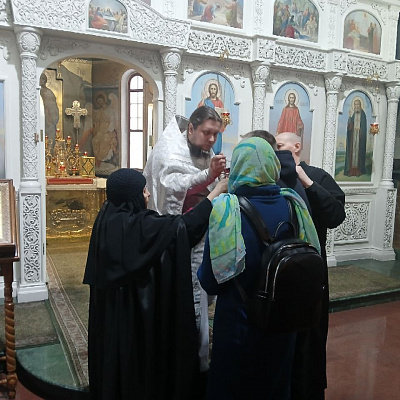 В Московском благочинии состоялась Божественная литургия для детей с ментальными нарушениями