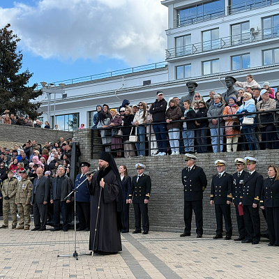 Епископ Филарет принял участие в торжественном мероприятии для первокурсников Нижегородского речного училища