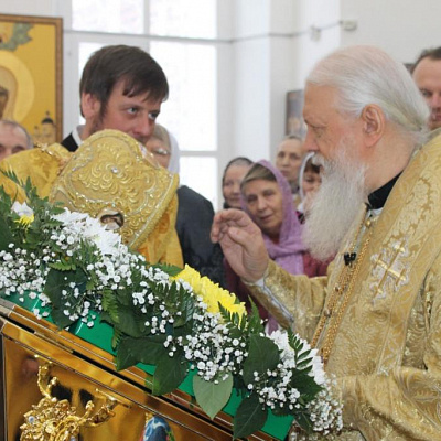 Епископ Городецкий и Ветлужский Августин совершил Божественную литургию в городе Урень
