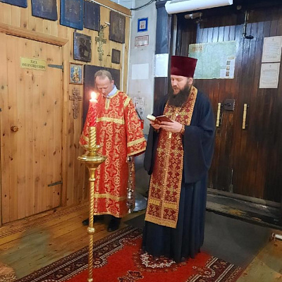 В Воскресенском прошел Престольный праздник в честь Третьего обретения главы Предтечи и Крестителя Господня Иоанна