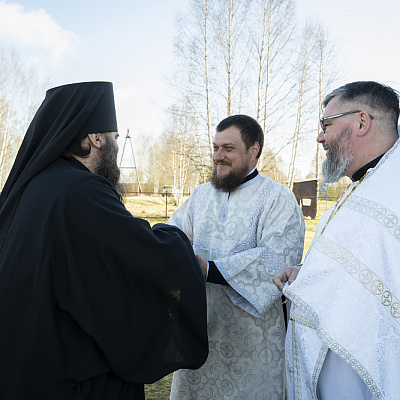 Епископ Городецкий и Ветлужский Парамон совершил Великое освящение храма Покрова Пресвятой Богородицы с. Новопокровское