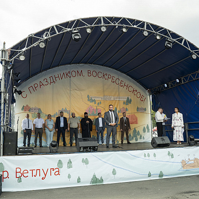 Епископ Городецкий и Ветлужский Парамон посетил торжественное мероприятие, посвященное Дню поселка р.п. Воскресенское