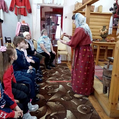 В Ветлужском краеведческом музее побывали дети из детсада «Золотой ключик»