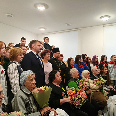 Помощник благочинного Нагорного округа принял участие в мероприятии, посвященном Дню снятия блокады Ленинграда