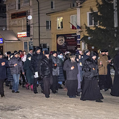 27 ноября, в день памяти святого благоверного великого князя Александра Невского в Городце традиционно прошло торжественное народное шествие