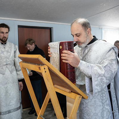 Епископ Городецкий и Ветлужский Парамон совершил малое освящение храма святителя Луки Крымского в р.п. Первомайский
