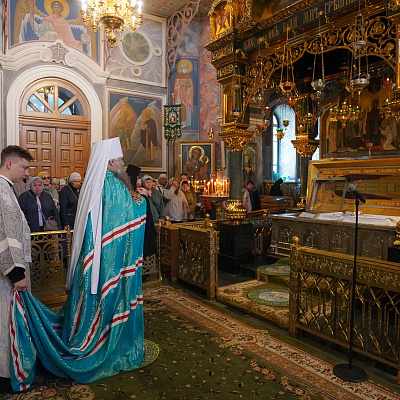 Митрополит Георгий совершил богослужения в Свято-Троицком Серафимо-Дивеевском монастыре