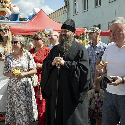 Епископ Городецкий и Ветлужский Парамон посетил торжественное мероприятие, посвященное Дню поселка р.п. Воскресенское