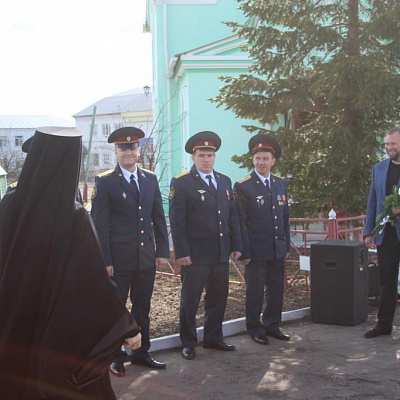 Епископ Городецкий и Ветлужский Августин совершил Божественную литургию в храме ФКУ ИК-1 поселка Сухобезводное
