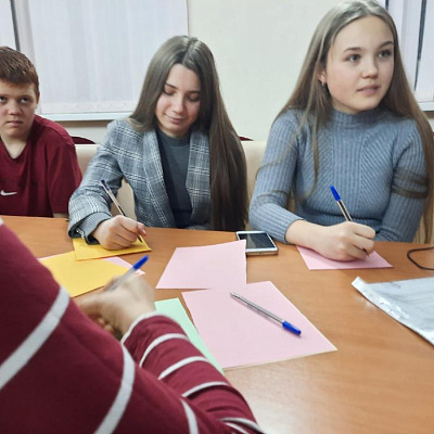 Беседы с молодежью «Семейные ценности» в Ковернино