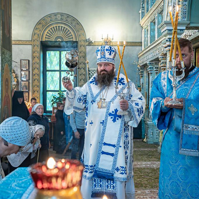 В праздник Рождества Пресвятой Богородицы епископ Городецкий и Ветлужский Парамон совершил Божественную литургию в Городецком Феодоровском мужском монастыре