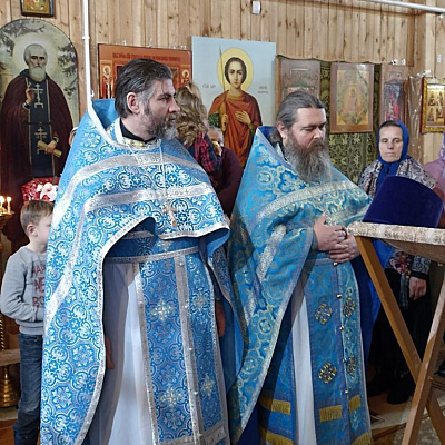 Престольный праздник отметили в п. Керженец