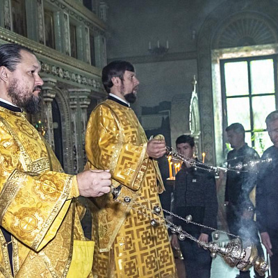 Епископ Городецкий и Ветлужский Августин в день памяти святых благоверных Петра и Февронии в Городецком Феодоровском мужском монастыре
