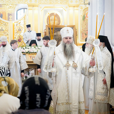 Митрополит Георгий представил насельникам, духовенству и прихожанам нового игумена Спасо-Преображенского монастыря Арзамаса