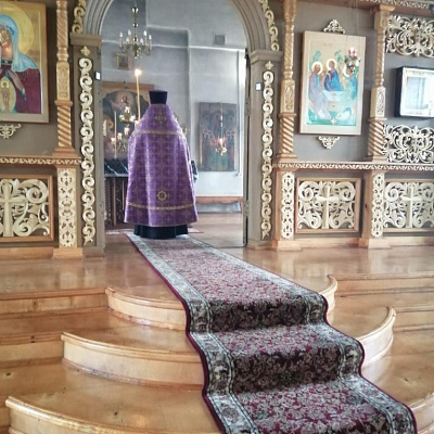 Крестопоклонная Неделя в Воскресенском