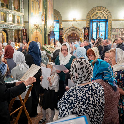 В праздник Крещения Господня епископ Городецкий и Ветлужский Парамон совершил Божественную литургию в Городецком Феодоровском мужском монастыре