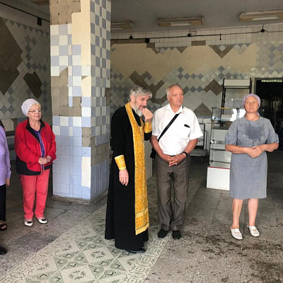 Молебен в селе Смольки Городецкого благочиния