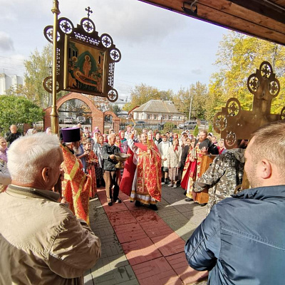 В Воскресенском отметили престольный праздник  Воскресенского Собора