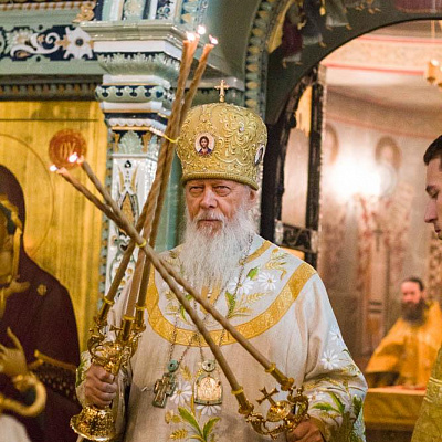 Епископ Городецкий и Ветлужский Августин совершил воскресную Божественную литургию 