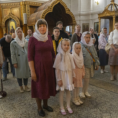 В Спасо-Преображенском соборе Сормовского благочиния состоялся праздник первой исповеди