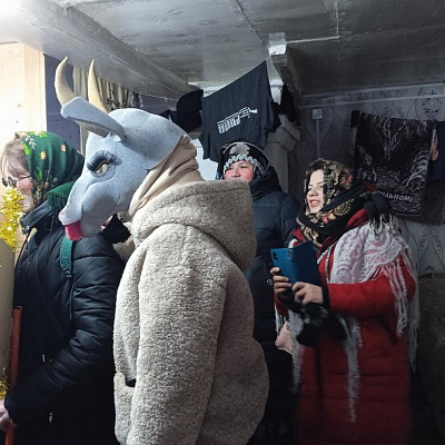 Святки в селе Светлое Семеновского благочиния