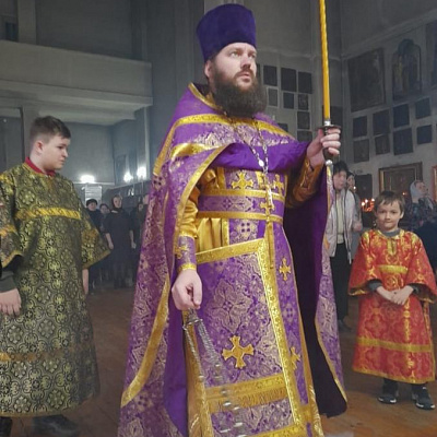 Крестопоклонная Неделя в Воскресенском