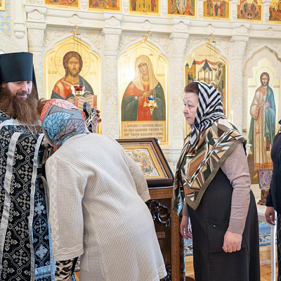 Епископ Городецкий и Ветлужский Парамон совершил Литургию Преждеосвященных Даров в Архиерейском подворье Собора Святой Живоначальной Троицы с. Белбаж