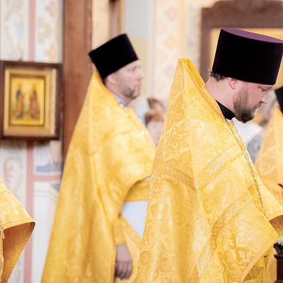 В день Рождества Иоанна Предтечи митрополит Георгий совершил Божественную литургию в Воскресенском храме Нижнего Новгорода